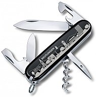 Victorinox Spartan Messer mit Reutlinger Skyline schwarz