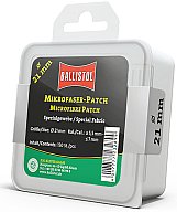 150x BALLISTOL Mikrofaser PATCH Ø21mm RUND ! Hohe Effizienz Saugfähigkeit Festigkeit! Kaliber 22 - 7