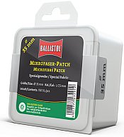 150x BALLISTOL Mikrofaser PATCH Ø35mm RUND Hohe Effizienz Saugfähigkeit Festigkeit ab Cal. 30 7,5mm