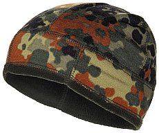 BW Winter Mütze Fleece, Gr. 54-58 - BW Flecktarn