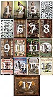 Blechschild / Smith Wesson / Ruger / Winchester / Remington / 17 Designs