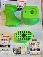016845, ANSCHÜTZ, ONE Universalgriff Griff S ULTRA Leicht neongrün 3D Druck r/l