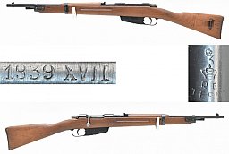 WK II Italienisches Carcano Kurzgewehr TERNI Mod. 1938 " Fucile corto " im Kal. 7,35mm Carc.