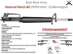 AR15 Upper Wechselsystem National Match A2, Hera ,Schmeisser ,.223Rem