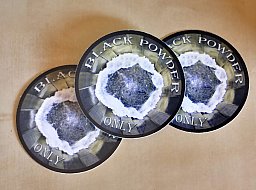 BLACK POWDER ONLY - Aufkleber 3 Stück
