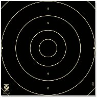 250 x Einsteckspiegel BSSB Pistole Schnellfeuer- Duell 25m ISSF 255x260mm mattschwarz Sportpistole