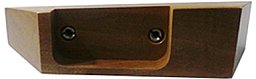 005955, ANSCHÜTZ, Schaftbacke Backe Nuss natur links, 1912L-47/1, NEU 2. Wahl