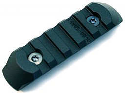 Recknagel ERA-TAC KeyMod Picatinny Schiene 5 Quernuten | Adapter für KEY-MOD AR15 AR10 Weaver 27g