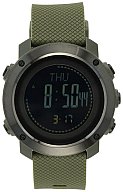 M-Tac® Taktische Multifunktionsuhr OLIV mit Barometer + Kompass uvm.