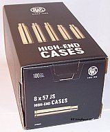 100 RWS Hülsen f. Kal. 8 x 57JS - Boxerzündung - #2412378 - Neuware