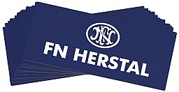 BROWNING "give away" AUTOCOLLANT FN HERSTAL - Rüstungskonzern / STICKER > LOGO | merchandise Artikel