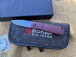 Taschenmesser Böker BRLW Richlite Red 110673 (Limited 500 Stck.)