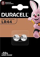 2 Stück (1 x 2er Blister Doppelpack) Ersatzbatterien LR44 DURACELL | Batterie Alkaline Knopfzelle