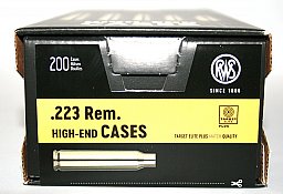 200 Stück NEUE RWS Hülsen .223 Rem. (5,56x45) RUAG HighEndCases | Target Elite PLUS Match Qualtiy!