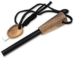 FEUERSTARTER XL - NATURENSÖHNE - Zündstahl Walnussholz