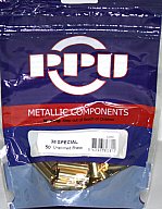 50 Stück > NEUE PPU / PrviPartizan Kurzwaffenhülsen .38 Special Boxerzündung / Unprimed Brass #C050