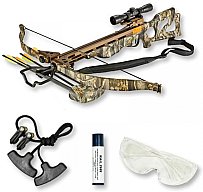 330 fps Compound-Armbrust: DESERT HAWK in camo, neu mit extra Zubehör bei Sofortkauf