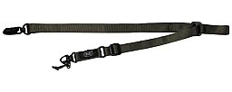 Gewehrriemen Oliv Nylon m. Karabiner und Clipverschluss - Gewehrgurt Waffenriemen