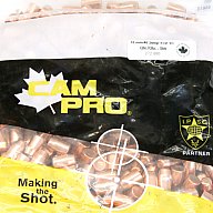500 Stück NEUE CAMPRO Geschosse .400 40S&W 200gr 12,96g FCP TC Flachkopf TOP Präzision Copper Plated