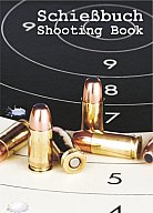 Schießbuch | Schiessbuch für Sportschützen - Motiv Bullet