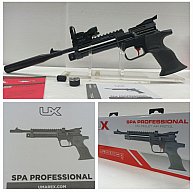 LUFTPISTOLE __ SPA Match __ KAL. 4,5 (.177) __ LP (NEU) + Schalldämpfer (NEU) + RedDot Eingeschossen