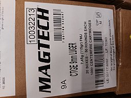 Magtech 9A 7,45g 115gr FMJ 1000stk/Pack