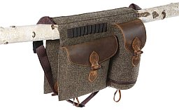 Fritzmann Ansitztasche Wollfilz mit Leder Versandkostenfrei 32303-02