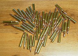 8x57 mm 8 x 57 JS 8x57JS Mauser S&B Dekopatrone Deko Patrone Dekopatronen Messing Sellier & Bellot