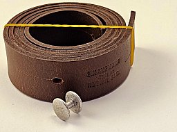 G96/11 Schmidt Rubin Tragegurt dunkelbraun Neuwertig