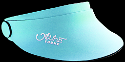 Visor Cap Kunststoff hellblau Youhe Sport