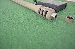 Voere Austauschlauf X3 Match Edelstahl,Kaliber 408 CT, LL 72cm,inkl Stahlmagazin und Verschlußkopf