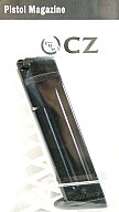 Original 20 Schuss Magazin CZ CZ75 TS TS2 TS ORANGE CZECHMATE 9mm Para 9x19 .40 S&W ...