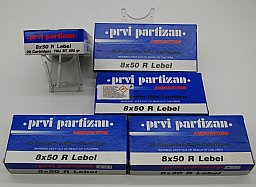 100 Patronen Prvi Partizan Kal 8x50R Lebel 200gr FMJ BT