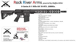 AR10 BT3 X1 Rifle Rock River Arms .308Win. Kein Schmeisser, Oberland, Hera, Colt