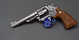 Revolver Smith & Wesson Mod. 66-2 stainless, Kaliber 357 Magnum, 6", sehr gut