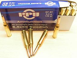 Munition PPU 6,5x55 SE TM