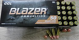 Munition CCI 9mm LUGER / PARA 9x19 VMJ BLAZER