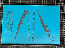 Bedienungsanleitung Manual in englisch DINA4 Nachdruck .30 M1 M1A1 M2 M3Carbine