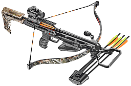 Mega-Set: 175 lbs Recurve-Armbrust Jaguar II camo neu mit sehr viel Zubehör