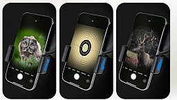 Handyhalterung für Spektive, Ferngläser, Zielfernrohre & Teleskope, Smartphone Fotoadapter