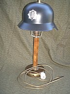 Deutscher Stahlhelm 2. Weltkrieg Stahlhelmlampe