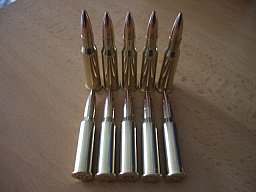 Dekomunition , 7,62x54r Messinghülse,10 Stück