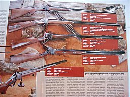Visier - Heft : ** Büffelbüchsen -- Schwarzpulver-Gewehre im Kal. .45-70 -- ** Militärmesser **