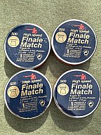 H&N Finale Match High Speed, 4,50mm Kugeln für Luftdruck