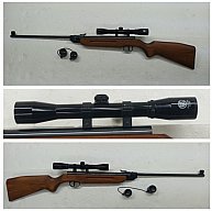 Weihrauch HW 50 ___ Luftgewehr Kal.4,5 (.177) + Zielfernrohr 4x32 RWS + Montage Material = TIP TOP
