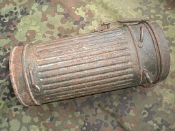Wehrmachts Gasmaskendose 2. Weltkrieg