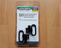 Riemenbügel von Uncle Mike's 1 Paar mit Schnellverbinder