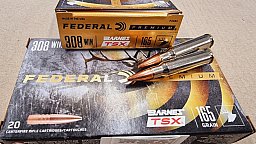 .308/165 Federal TSX Bleifrei 20 stk. No. P308H