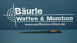 Bajonett wahrscheinlich deutsch erster Weltkrieg / WK1, vermutlich neu brünniert