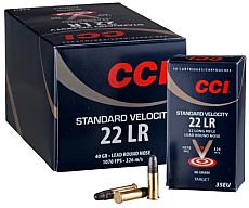 5000 Schuss - CCI .22 lfb. Standard Velocity 2,6g/40grs. – 500er-Packung